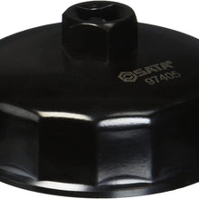 SATA 8-Piece End Cap Oil Filter Wrench (72T Ratchet) - ST09703U