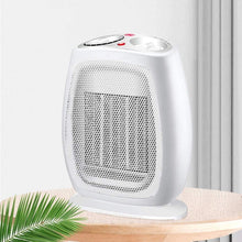 Zyyqt Fan Heaters, PTC Ceramic Hot & Cool PTC Heater Quiet Portable Desk Heater with Fan, Tip-Over and Overheat Protection, 3s Quick Heating with Oscillation (Color : White)