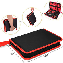 Trim Removal Tool 41Pcs Car Panel Door Audio Removal Tool Kit, Auto Clip Pliers Fastener Remover Pry Tool Set with Storage Bag (Red)