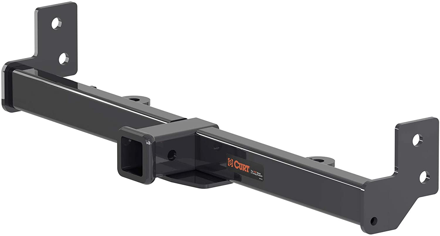 CURT 31433 2-Inch Front Receiver Hitch, Select Jeep Wrangler JK