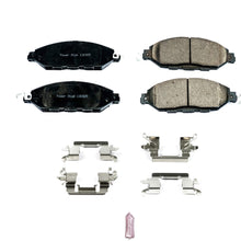 Power Stop 17-1649, Z17 Front Ceramic Brake Pads with Hardware