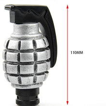Tasan Racing Universal Grenade Style Gear Shift Knob with 3 Adapters Gear Shifter Level