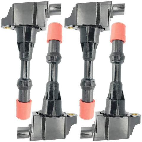 30520PWA003 Ignition Coils Pack For Front Row Honda Civic VII VIII Hybrid Fit II III City Jazz 1.2L 1.3L 1.4L 2002- CM11-109 (4)
