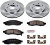 Autospecialty KOE2442 1-Click OE Replacement Brake Kit