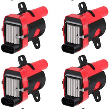 CarBole 8 Pcs D585 Ignition Coil Pack ROUND TYPE Fits for GMC Buick Hummer Isuzu Cadillac 4.8L 5.3L 6.0L 8.1L V8 Compatible with UF262 C1251 GN10119 10457730