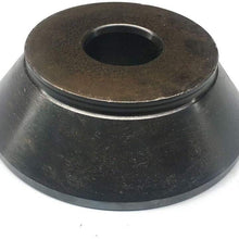HOTSTORE Black Wheel Taper Balancer Standard Cone Kit,Wheel Balancer Cone, Car Wheel Carbon Steel Tool 4# 36mm Shaft Accuturn (1 Piece)