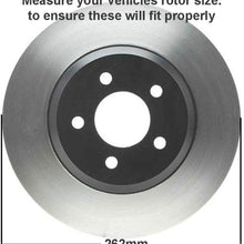 Detroit Axle - Front Disc Replacement Brake Rotors & Ceramic Pads w/Hardware for 2006 2007 2008 2009 2010 2011 Honda Civic Sedan Coupe - DX LX EX ONLY