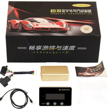 July King 9-Drive Electronic Throttle Controller for Seat Alhambra Altea Leon Mii Toledo Skoda Citigo Fabia NJ Octavia Superb Yeti, Comfort Sports Racing, 5mm Thickness 4-digit Display