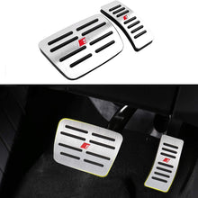 Moonlinks for Audi A4 A5 A6 A7 A8 Q5 SQ5 Q7/Porsche Macan Pedal Covers, Anti-Slip Aluminium Alloy Gas and Brake Pedal Cover Set(a Set of 2)