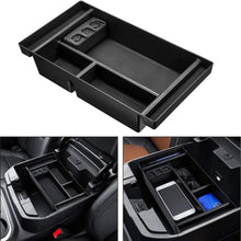 Salusy for 2019 GMC Sierra 1500 Accessories Chevy Silverado 1500 Center Console Organizer Tray-2020 Chevy Silverado/GMC Sierra 1500/2500 HD/3500 HD Armrest Box -Full Console w/Bucket Seats ONLY