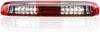 for 99-07 Chevrolet (Chevy) Silverado GMC Sierra 1500 2500 3500 HD Classic, LED Third 3rd Brake Light Rear Cargo Lamp High Mount Stop light Chrome Housing (Red)