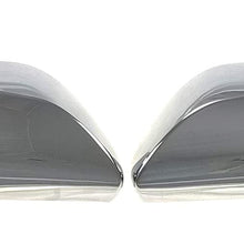 Black Horse Off Road BH-MC295 Chrome ABS 2 Pieces Tape-On Door Mirror Cover Trims