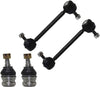 Detroit Axle - 4PC Front Sway Bar Links and Lower Ball Joints for 2005 2006 Honda Odyssey