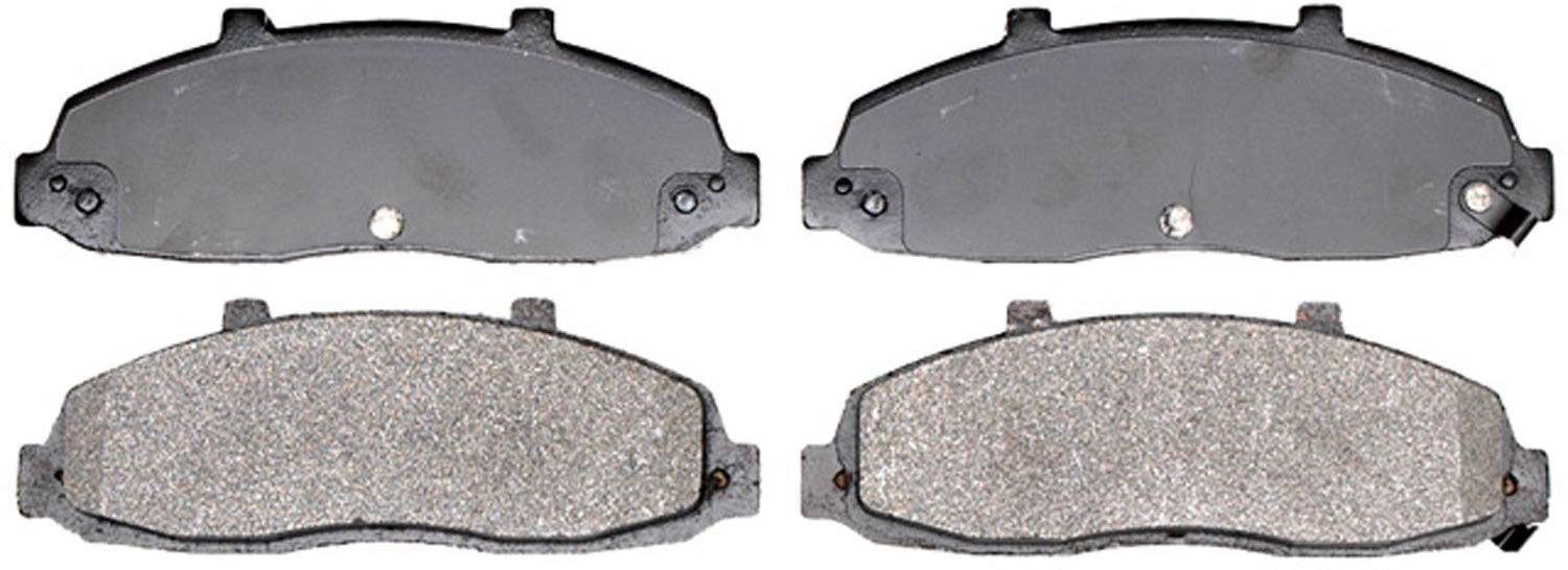 ACDelco 14D679M Advantage Semi-Metallic Front Disc Brake Pad Set with Wear Sensor