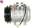 M6800S-CAB M6800SDT-CAB AC Compressor Air Conditioner Compressor with Clutch Assy for Kubota M8200-CAB M8200DT-CAB M8200SDTN Air Conditioning Compressor Spare Parts with 3 Month Warranty