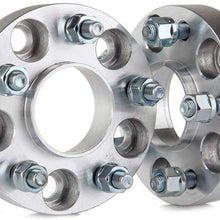 ECCPP 5x4.5 Hubcentric Wheel Spacers 4X 25mm 5x114.3 to 5x114.3 Wheel spacers for Ford Jeep Hyundai Genesis Coupe Sedan Veloster Mazda3 Mazda5 Mazda6 RX8 MX5 CX7 MX6