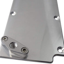 ICT Billet Oil Pressure Sensor Adapter Port - For Gen 4 LS Valley Pan - M16-1.5 Sending Unit 551623