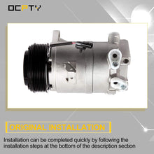 OCPTY Air conditioner Compressor Compatible for Maxima Murano Pathfinder Quest CO 11319C