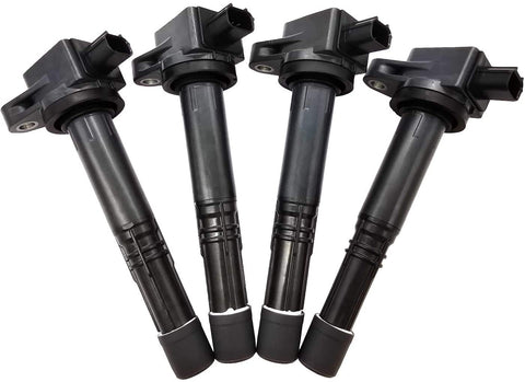 DAVRPES 4Pcs/Pack 30520-R40-007 Ignition Coils Pack For 2008-2015 Honda Accord Civic CR-V Crosstour 2013-2018 Acura ILX 2.4L L4 5C1719｜E1102｜52-2074｜IC692｜30520-R40-007｜C1662｜610-50159｜UF-602