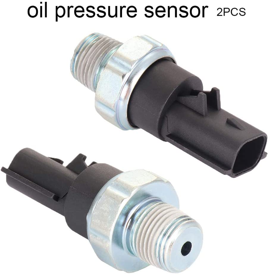OCPTY 2PCS Engine Oil Pressure Sensor PS287 Fit For Dodge Avenger Dodge Caravan Dodge Challenger Plymouth Voyager Plymouth Neon Jeep Liberty TJ Jeep Wrangler Mitsubishi Eclipse Oil Pressure Switch