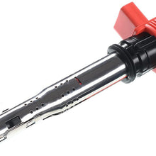 Set of 8 Ignition Coils Pack for Audi A8 Quattro 2007-2012 A6 Quattro Q7 R8 S5 S6 S8 Volkswagen Touareg with Red Coil
