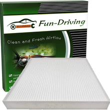 FUN-DRIVING Macrofiber Cabin Air Filter,Microfilter,Long-Fiber,Replacement for 64119237554/64119237555