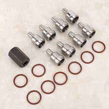 Suuonee Oil Rail Repair Kit, High Pressure Oil Rail Repair Kit with Washer Fit for Ford 2004-2010 6.0L Diesel