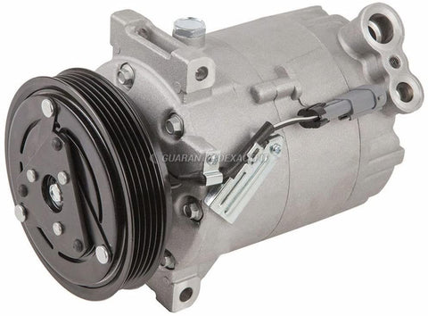 AC Compressor & 5 Groove 120mm A/C Clutch For Chevy Cobalt Pontiac G5 Replaces Sanden PXV16 8703 - BuyAutoParts 60-02979NA NEW