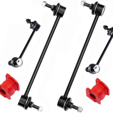 6PC Front/Rear Sway Bar Links & Front Bushings FITS 2014-2019 Acura MDX