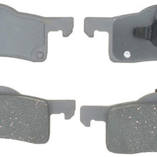 ACDelco 14D935C Advantage Ceramic Rear Disc Brake Pad Set with Wear Sensor
