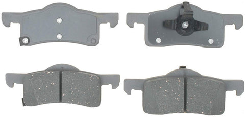 ACDelco 14D935C Advantage Ceramic Rear Disc Brake Pad Set with Wear Sensor