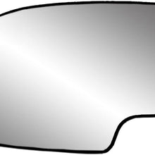 Fit System 33058 Driver Side (LH) Heated Replacement Mirror Glass with Backing Plate