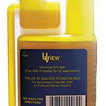 UView Ultraviolet Systems 8OZ UNIVERSAL A/C DYE BOTTLE 499008