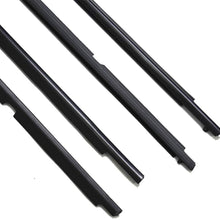4 X Weatherstrip Window Molding Trim Seal Belt fit for 2008-2010 Toyota Highlander