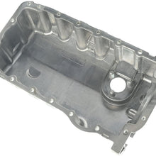 Engine Oil Pan Sump with Oil Level Sensor Hole for 2003 2004 2005 Volkswagen Beetle L4 2.0L