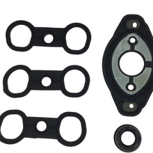 11127552280 11127559699 Camshaft Adjuster Eccentric Shaft Actuator Seal Gasket and 11127559311 11127582245 Engine Valve Cover Gasket Fits BMW E81 E87 E90 E91 E93 E60 E61 E65 E66 X1 X3 X5