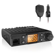 Radioddity CB-27 Mini CB Radio Mobile 40-Channel, AM Instant Emergency Channel 9/19, RF Gain with Removable Microphone