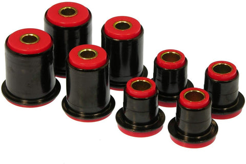 Prothane 7-212 Red Front Control Arm Bushing Kit with Shells