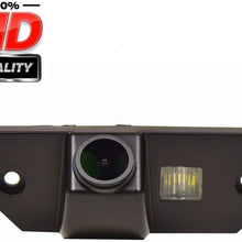 HD 1280x720p 170° Rear Reversing Backup Camera Rearview License Plate Camera Night Vision Waterproof for Ford Kuga Everest Mondeo BA7 Fiesta ST Focus Mk2 MK3 Transit S-Max C-Max (Model A= 52 x 25 mm)
