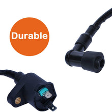 Ignition Coil and A7TC Spark Plug Compatible with Honda TRX300 FourTrax 1988-2000