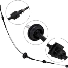 Upgraded Transmission Shift Cable ASY 5L3Z-7E395-AA- SELECTOR Fits For 2005-2008 Ford F-150 2006-2008 Lincoln Mark LT by 3mirrors