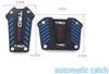 sanheng fire Automatic Catch Pedals Anti-Slip Mat for Throttle, Brake Metal Pedal