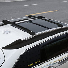 UDP 4Pcs Fit for to-yo-ta Highlander Kluger 2014-2019 Black Aluminium Roof Top Rail Side Rail Roof Rack Cross Bars Crossbars