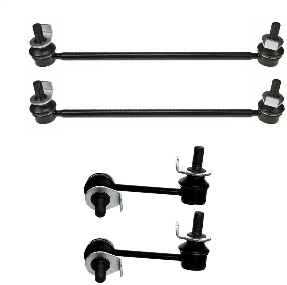 Detroit Axle - 4pc Front and Rear Sway Stabilizer Bars Kit for 2003 2004 2005 2006 2007 2008 Infiniti FX35 - [Infiniti FX45]