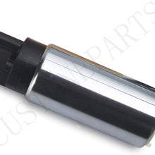 CUSTONEPARTS 255LPH High Flow Electric Fuel Pump With With Strainer/Filter + Rubber Gasket/Hose + Stainless Steel Clamps + Universal Connector Wiring Harness