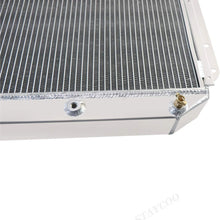 CoolingSky 4 Row All Aluminum Radiator for 1961-1964 Ford F-100 F-250 F-350 Pickup Truck V8 Engines