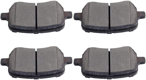 Ceramic Discs Brake Pads,SCITOO 4pcs Front Brake Pads Brakes Kits fit for 2006-2011 Chevrolet HHR,2004-2012 Chevrolet Malibu,2007-2008 Pontiac G5,2006-2010 Pontiac G6,2007-2009 Saturn Aura