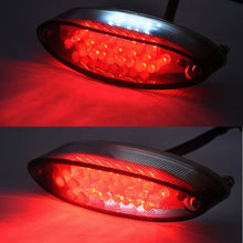 12V 28 LED Motorcycle Brake Stop Running Tail Light License Plate Lights For Honda Yamaha Suzuki Cruiser Bike ATV