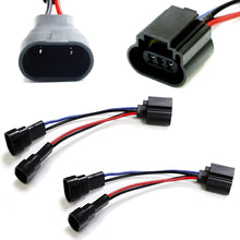 iJDMTOY (2) Dual 9005/9006 To H13 Wiring Conversion Adapters For Headlight Retrofit