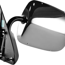 Driver Side Chrome Cover Side View Mirror for 88-00 C/K 1500 Chevy GMC Truck Suburban